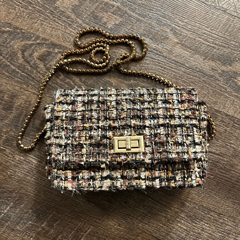 Tweed Purse